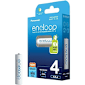 Miniatyrbild 2 av 3: Panasonic laddningsbart batteri ENELOOP AAA X4 UPPLDDNINGSBARA BATTERIER 800 MAH