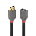 Miniatyrbillede 1 af 2: Rallonge DisplayPort - LINDY - 36497 - 2m - Triple skærmning - Zinkbelagt kobber Grå