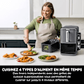 Miniatyrbillede 6 af 6: NINJA luftfryer - Double Stack XL SL400EU - Kapacitet 9,5L - 6 tilberedningsprogrammer - 2470W