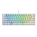 Miniatyrbillede 2 af 2: Spilkeyboard med RGB-lys 1,8 m, 200 mA - Havit (KB903L) - Hvid transparent