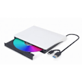 Pikkukuva 1 / 2: Gembird DVD-USB-03-BW ulkoinen DVD-asema - Valkoinen - USB Type-C - DVD±RW