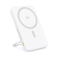 Miniatyrbild 1 av 6: Extern batteri Typ-C, Qi2, 20W, 5000mAh, med Typ-C kabel - Baseus PicoGo (P10076800213-01) - Vit