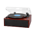 Pikkukuva 5 / 5: Kääntölevysoitin - TREVI - TT 1030 BT - Elegantti puu - Langaton audio-input/output - 33/45/78 kierrosta trä