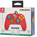 Miniatyrbillede 2 af 2: Nintendo Switch OLED og Lite kablet controller - POWERA - Super Mario - Vibration Super Mario färgschema