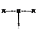 Miniatyrbillede 1 af 3: Fladskærms bordholder - EWENT - EW1513 - 68,6 cm (27") - Klemme/bolt - Sort