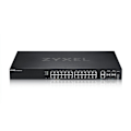 Miniatyrbillede 3 af 3: Switch - ZYXEL - XGS2220-30 - 24 porte - 6 10G uplink - L3 adgang og stabling