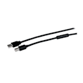 Pikkukuva 3 / 4: STARTECH.COM Aktiivinen USB A-B -kaapeli - USB A-B -tulostinkaapeli - M/M - 1x USB A -uros, 1x USB B -uros - 15 m - musta