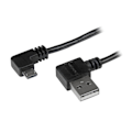 Pikkukuva 3 / 3: STARTECH.COM USB A - Micro B -kaapeli suorakulmaliitännöillä - Micro USB -johto - M/M - 1 m - Musta