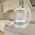Miniatyrbillede 2 af 3: Kedel - MAESTRO - MR-052-HVID - 1,7 Liter - Glas - Funktion for varmholdelse Vit