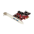Pikkukuva 1 / 3: 4-porttinen USB 3.0 PCI Express -ohjainkortti - STARTECH - 2 ulkoista 2 sisäistä