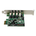 Pikkukuva 3 / 3: 4-porttinen USB 3.0 PCI Express -kortti UASP:llä - STARTECH - PEXUSB3S4V - SuperSpeed - SATA-virtalähde