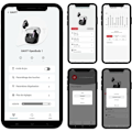 Miniatyrbillede 4 af 4: Bluetooth høretelefoner - havit - Openbuds TW980 - knoglesensor - Vandtæt - Ideel til spil Svart