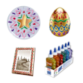 Miniatyrbild 4 av 4: Set med 6 transparenta lim 180ml - Omedelbar - Sortiment av 6 färger - Creative Leisure - 14691 TU-sortiment