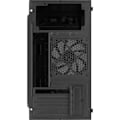 Miniatyrbild 4 av 4: PC-fodral - AEROCOOL - CS-107-A V2 - Fodral utan strömförsörjning - Minitorn - Micro-ATX-format - Svart (ACCS-PC14032.11)