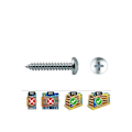 Miniatyrbild 1 av 2: GENERISK - Panelskruv Philips Din 7981 4,8x60 Platt Zink. Box 250 Uni. Celo