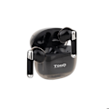 Miniatyrbillede 1 af 2: TOOQ TQBWH-0054B trådløse øretelefoner - Onyx med Bluetooth-mikrofon og opladningsetui - Sort Svart