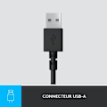 Miniatyrbillede 5 af 6: Headset - Kablet - Logitech - H390 - USB - Anti-interferens