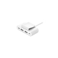 Miniatyrbillede 1 af 3: USB Hub - Belkin - 4 porte - 2x USB-C - 2x USB-A - 30W - Ledning 2m
