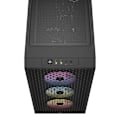 Pikkukuva 4 / 6: PC-kotelo - CORSAIR - 3000D RGB AIRFLOW - ATX Keskikoko - 3 AR120 RGB -tuuletinta - Musta