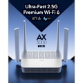 Miniatyrbillede 2 af 4: WiFi 6 Router - CUDY - AX3000 - WAN 2,5 Gbit/s - 4 RJ45 Porte - MU-MIMO - VPN Support