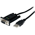 Miniatyrbild 1 av 2: DCE USB till seriell RS232 DB9 adapterkabel - DCE USB till seriell RS232 DB9 nollmodem 1 port adapterkabel med FTDI