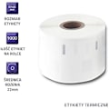 Miniatyrbillede 2 af 2: Etiketter - QOLTEC - DYMO Lw-11354 - 57 x 32 mm - 1000 Stykker - Vand- og UV-resistente