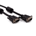 Miniatyrbillede 3 af 4: VGA-kabel - NILOX - NXCVGA01 - 1,8 m - Plug and Play - Sort