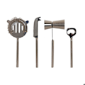 Miniatyrbillede 2 af 3: Rustfrit stål cocktailboks DKD Home Decor silver-