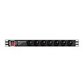 Miniatyrbillede 2 af 2: LANBERG Strømfordeler - PDU-PRO-07E-0200-BK