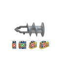 Miniatyrbillede 1 af 2: Kasse med 50 metalplugs til gipsplader DIN/Ref GKDZ Celo