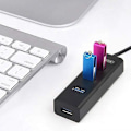 Pikkukuva 3 / 4: Unitek Y-3089 Hub 4 Porttia USB 3.0 Musta