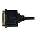 Miniatyrbillede 2 af 3: 20 cm HDMI til DVI-D adapterkabel - STARTECH - Videoadapter - Sort - Afskærmet Svart
