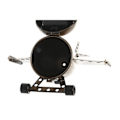 Miniatyrbillede 2 af 3: Bordur Thyann Plane Black Gold Iron (23 x 16 x 13 cm) (2 enheder)