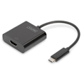 Pikkukuva 1 / 4: Digitus DA-70852, 0,15 m, USB C, HDMI Type A (vakio), uros, naaras, suora