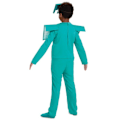 Pikkukuva 2 / 4: Minecraft Diamond Armor -asu - Naamio - 127-136 cm - 7-8 vuotta - Turkoosi Turkos