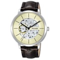 Miniatyrbillede 1 af 2: Ur - Pulsar - P8A005X1 - Brunt læder - Ø 42 mm - Vandtæthed 5 ATM Brun, Silver, Beige