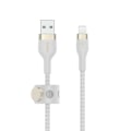 Miniatyrbillede 2 af 4: BELKIN FLEX LIGHTNING-USB-A 2M MFI CERT., HVID CAA010BT2MWH