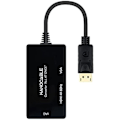 Miniatyrbillede 2 af 2: NANOCABLE 10.16.3301-ALL - DISPLAYPORT til HDMI/DVI/VGA-konverter, 20 cm, sort farve