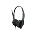 Miniatyrbild 3 av 4: Mikro-headset Stereo - DELL - WH1022 - Trådad - USB - Svettresistent