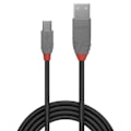 Miniatyrbillede 2 af 2: USB 2.0 type A til Mini-B kabel - Anthra Line - 5m - LINDY