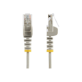 Miniatyrbillede 2 af 3: StarTech netværkskabel 1,5 m Grå (kabel - Grå Slank CAT6 patchledning 1,5 m) - N6PAT150CMGRS