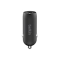 Miniatyrbillede 4 af 4: Bilstrømadapter - Belkin - Belkin BOOST CHARGE - 30 Watt - 3 A - Fa Svart