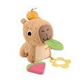 Pikkukuva 3 / 6: Fisher-Price-Mon Capybara Cuddles-Pehmolelu, Purulelu ja Tärisevä Lelut - Alkaen 3 kuukautta - HYR54 kastanj