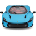 Pikkukuva 2 / 2: Vähennysmalli - BBURAGO - FERRARI SIGNATURE - Daytona SP3 - Sininen - Äärimmäisen realistiset yksityiskohdat Blå