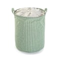 Miniatyrbillede 1 af 2: grøn vasketøjskurv polyester bomuldsnylon (38 x 48 x 38 cm)