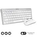 Miniatyrbillede 2 af 4: Teclado y Ratón Inalámbrico Subblim OCO010 Combo Multidispositivo Compacto/ Plata Argent