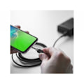Miniatyrbillede 3 af 4: Câble Green Cell GC PowerStream USB-A - USB-C 120 cm, hurtig opladning Ultra Charge, QC 3.0