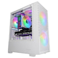 Miniatyrbild 4 av 4: Gaming Chassi - Mars Gaming - MC-VORTEX - MicroATX - Härdat Glas - 3 FRGB 120mm Fläktar
