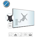 Miniatyrbild 2 av 2: Universal väggfäste för TV - TM ELECTRON - TMSLC273 - 10 till 32 tum - Lutning 5° till 15° - 20 kg max