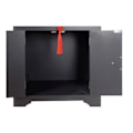 Miniatyrbillede 3 af 4: Sengebord - Gran - Hvid - 45 x 34 x 66 cm